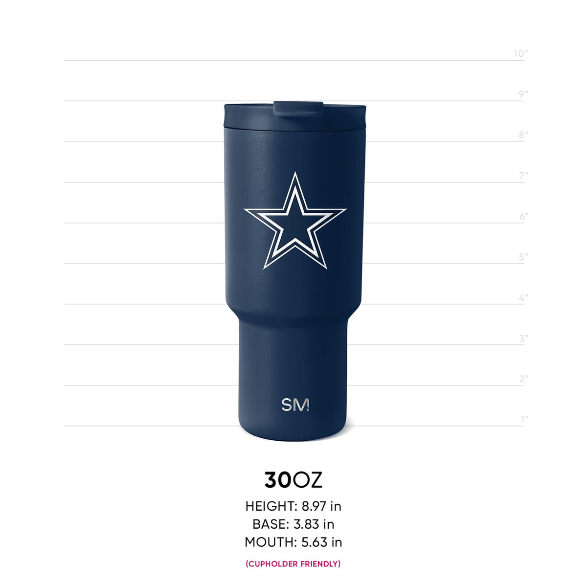 Seattle Seahawks Tumbler with Flip Lid
