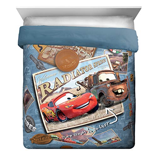 Disney Pixar Cars Kids 7 Piece Full Comforter Set
