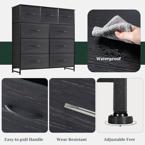 9 Drawer Dresser for Bedroom