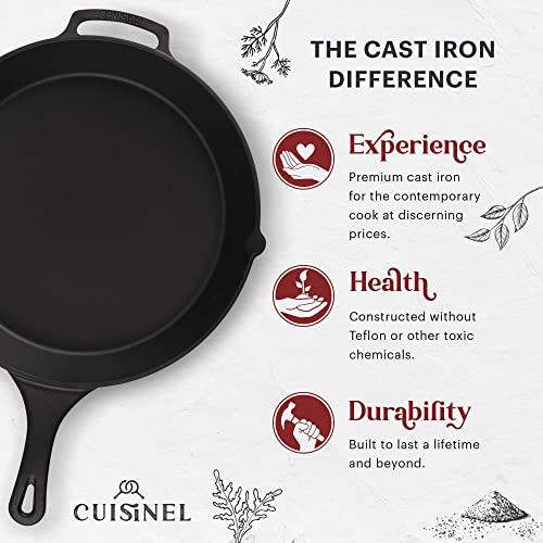 Cast Iron Skillet + Pan Scraper