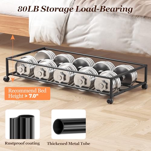 85 L Under Bed Storage with Wheels (2 Count)