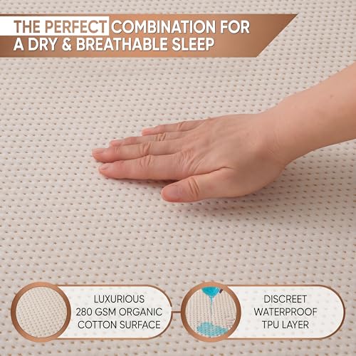 Deluxe Cooling Mattress Protector Cali King