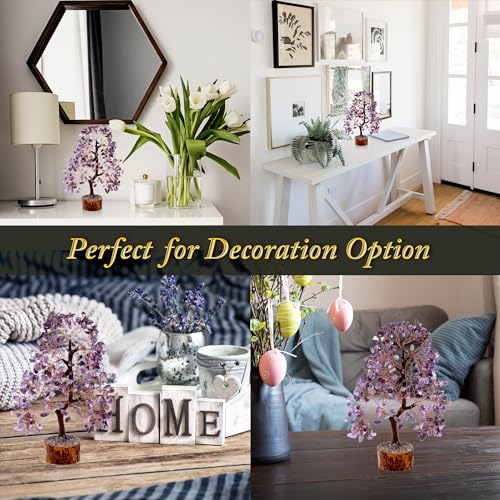 Amethyst Tree of Life Crystal Trees for Home