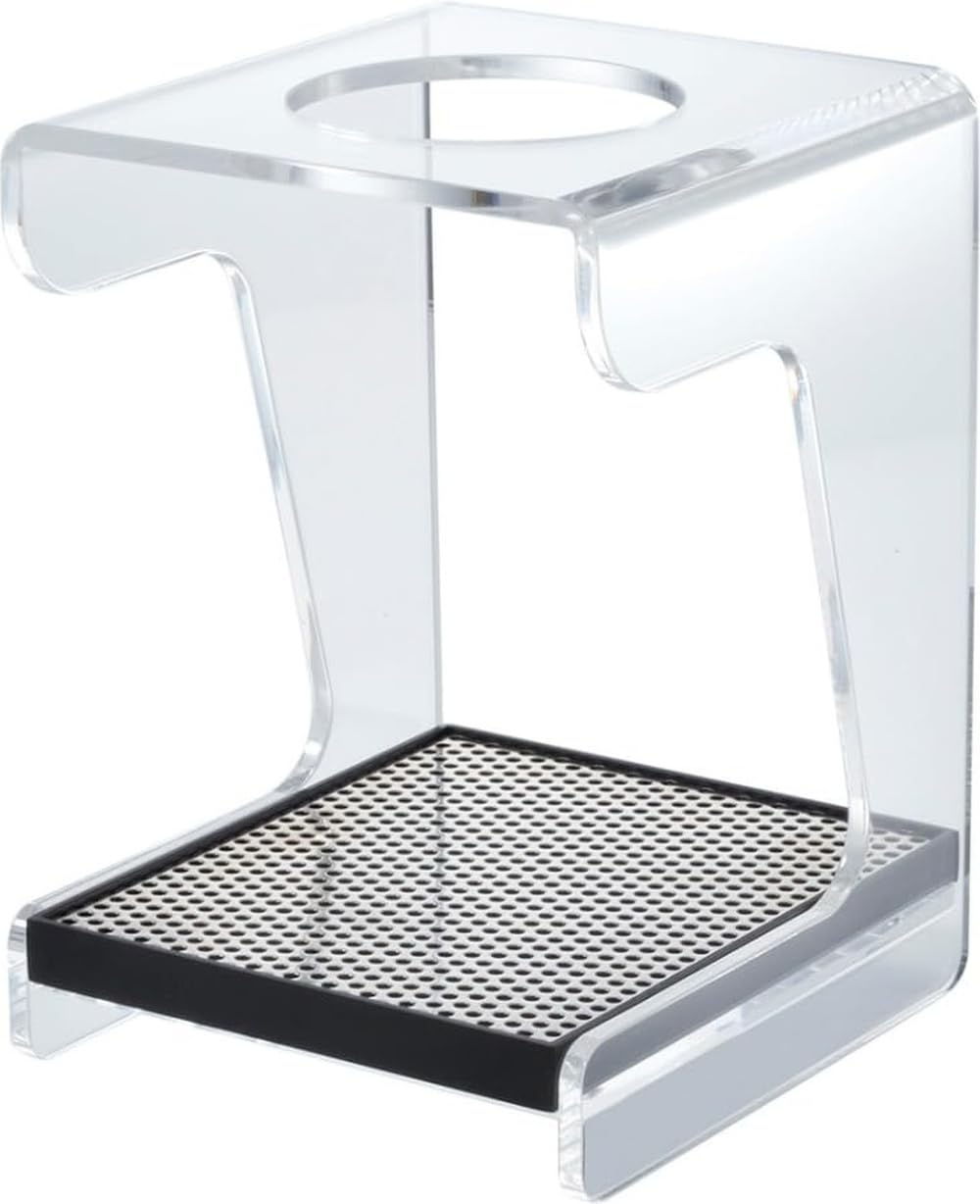V60 Coffee Dripper Acrylic Stand With Drip Tray