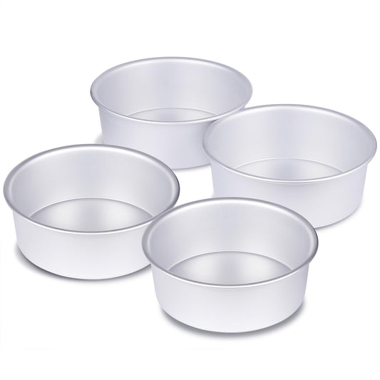 4 x 2 inch Round Cake Pan Set of 4 (4 Count)