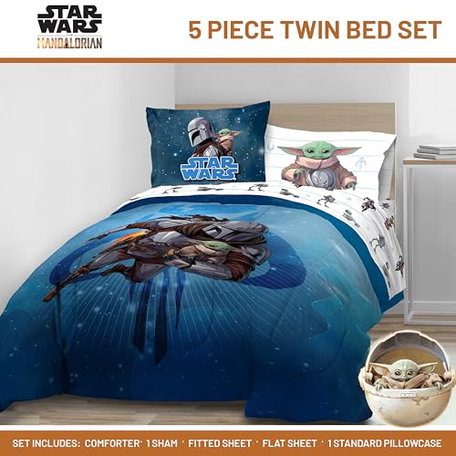 Kids Bed Set Blue