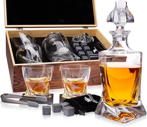 Whiskey Decanter Set for Men