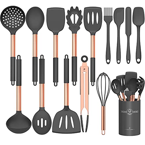 Silicone Cooking Utensil Set (15 Count)