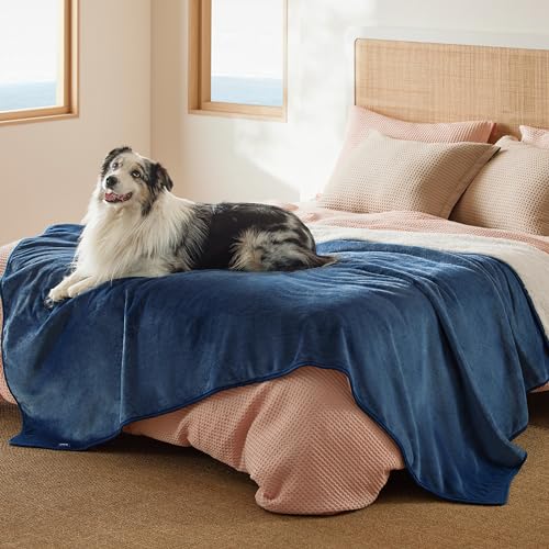 Waterproof Blanket for Bed Soft Sherpa Fleece Throw
