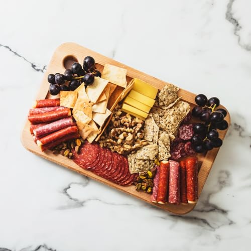 Prestige Series Rectangular Wooden Maple Cutting Board 18”x12”