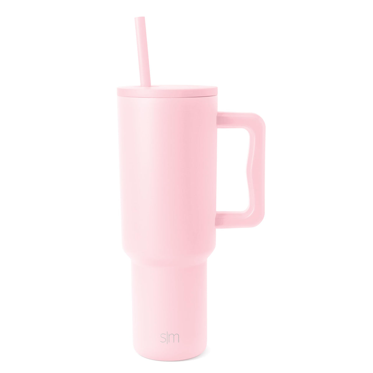 40 oz Trek Tumbler with Handle and Straw Lid