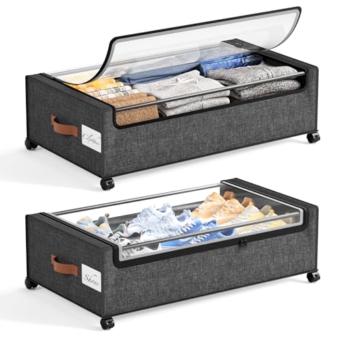 82L Under Bed Storage Containers (2 Count)