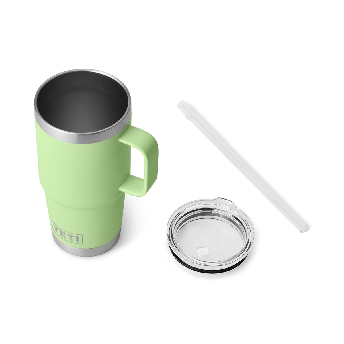 Rambler 25 oz Tumbler with Handle and Straw Lid