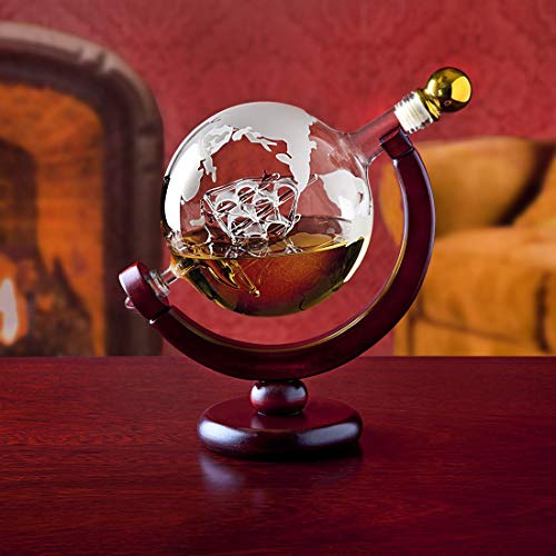 Whiskey Decanter Globe