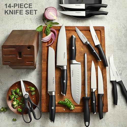 Knife Set German Stainless Steel (14 Count)