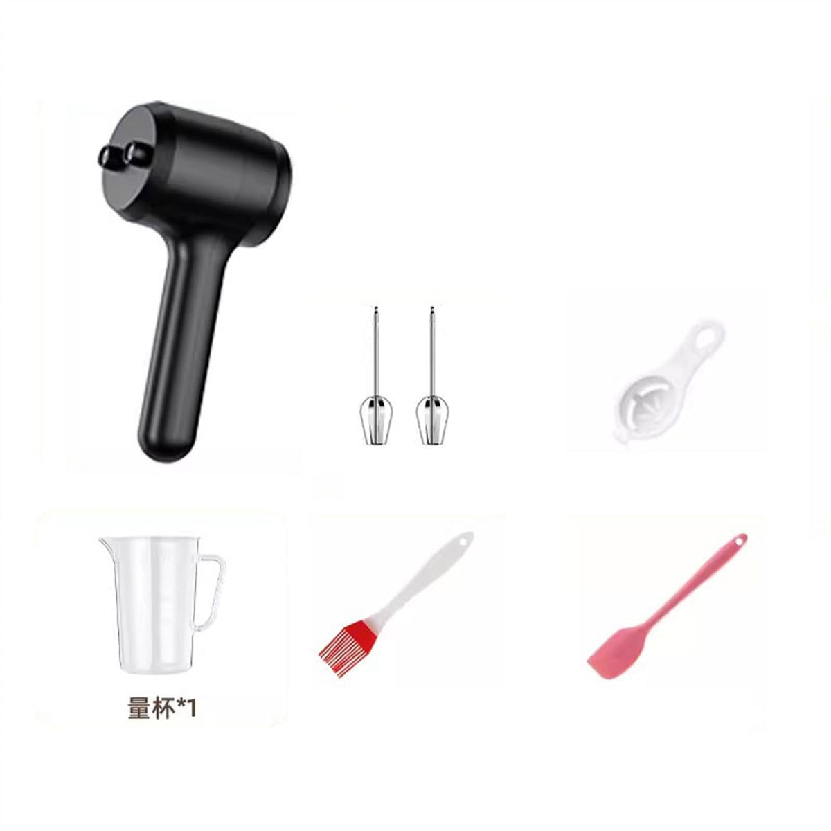 Egg Beater Handheld Cordless WhiskSmall Cream WhiskStirring StickWhisk Baking Cake Whip Milk Frother