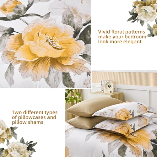 Yellow King Size Comforter Set