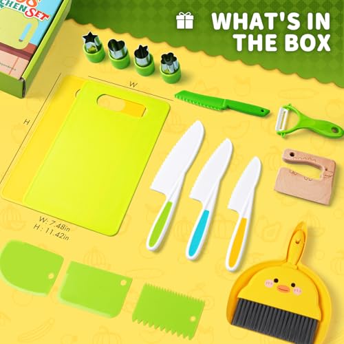 Kids Kitchen Tools (19 Count)