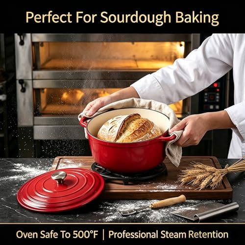 Enameled Cast Iron Cookware Set