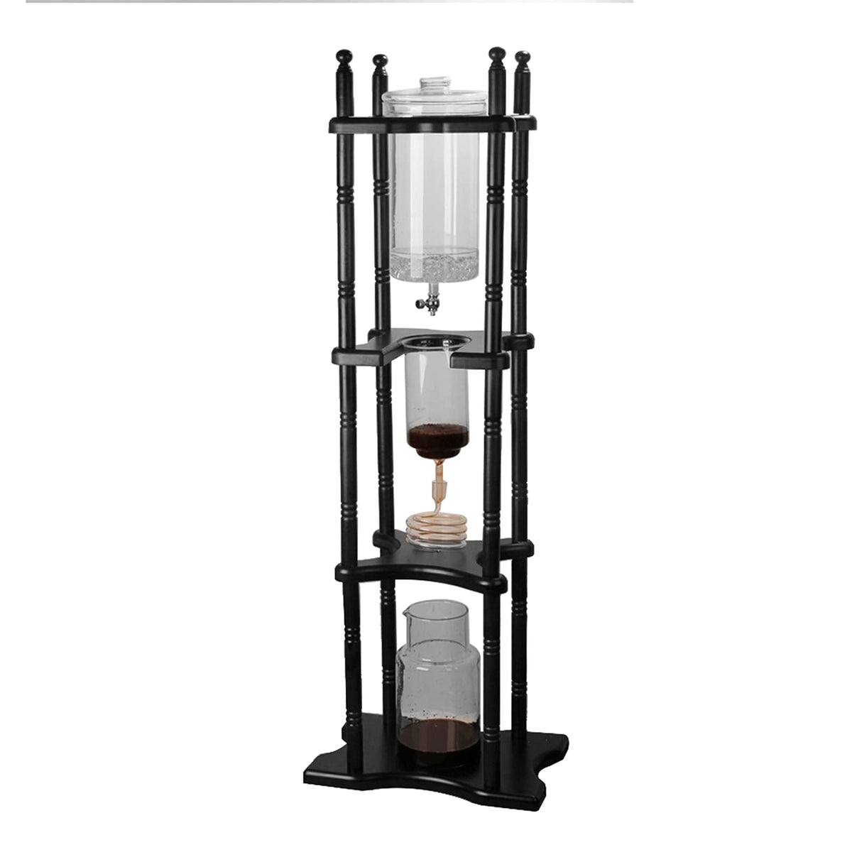 Iced Drip Coffee Maker Cold Brew Dripper Pot Cold