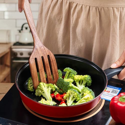 Wooden Spoons for Cooking Non (5 Count)