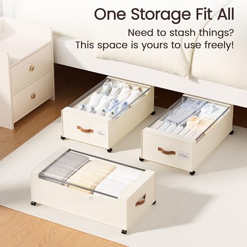 95L Under Bed Storage Containers (2 Count)
