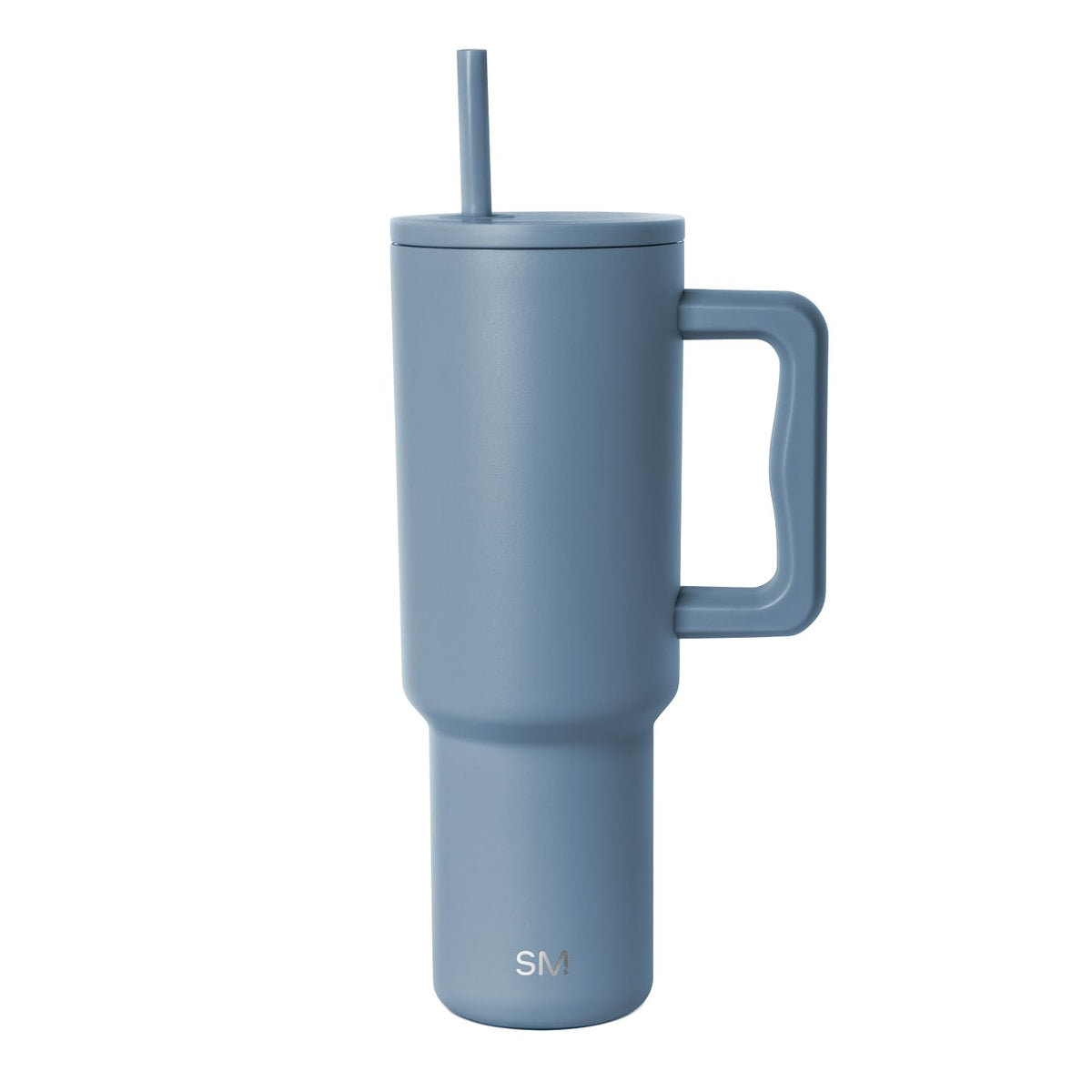 Tumbler with Handle and Straw