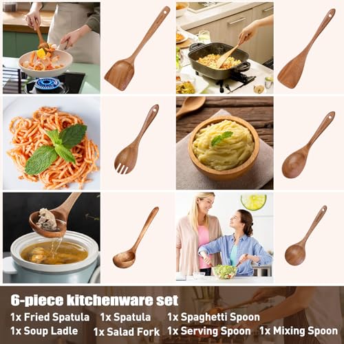 Wooden Spoons (6 Count)