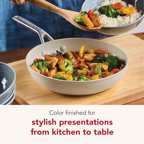 Hard Anodized Ceramic Nonstick Skillet Set