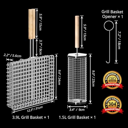 Grill Basket Set