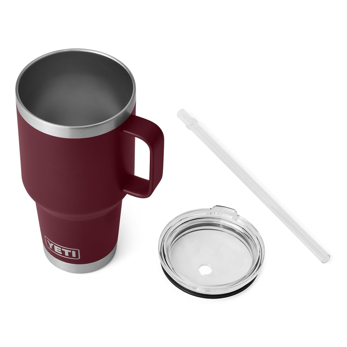 Rambler 35 oz Tumbler with Handle and Straw Lid