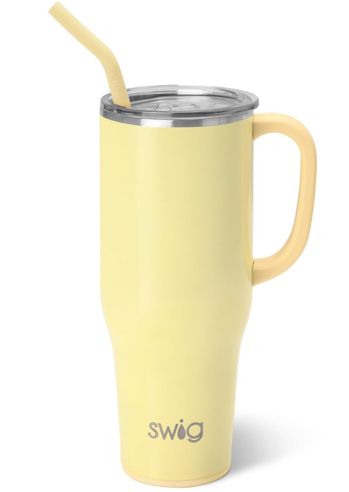 40oz Insulated Mega Mug with Handle & Straw