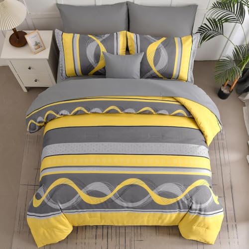 Yellow Comforter Set Full Size
