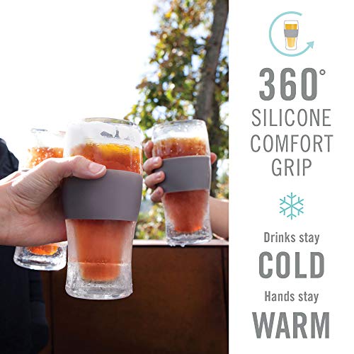 FREEZE Beer Glasses (2 Count)