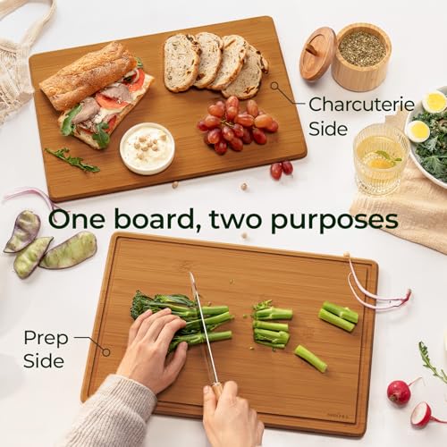 Bamboo Cutting Board with Non (3 Count)