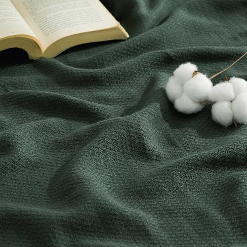 GentleSoft 100% Cotton Blanket King Size for Bed