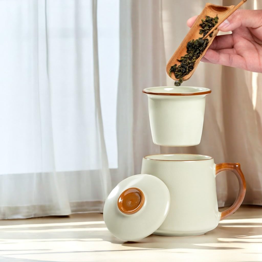 Ceramic tea cups