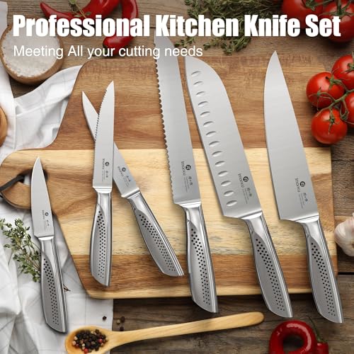 15pc Japanese HC Steel Knife Set (15 Count)