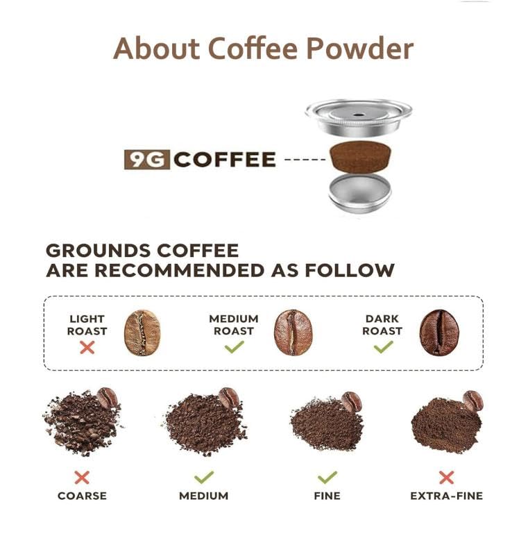 Stainless Steel Reusable Coffee Capsule