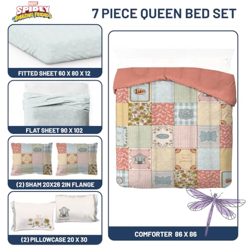 Gilmore Girls Queen Comforter Set 7 Piece Soft Bedding for Girls