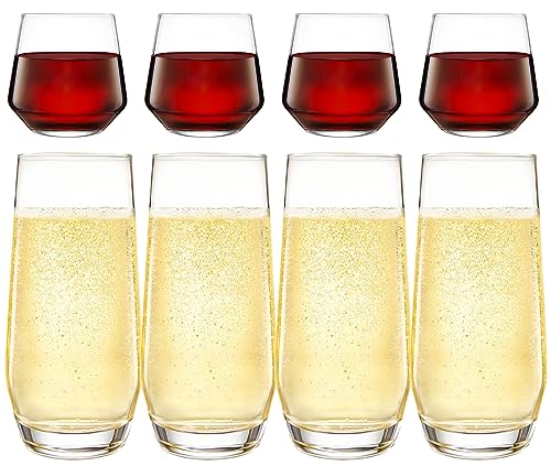 Drinking Glasses Set of 8 (8 Count)
