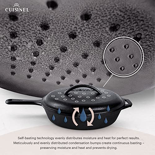 Cast Iron Skillet with Lid