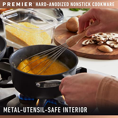 Premier Hard Anodized Nonstick Sauce Pan with Lid