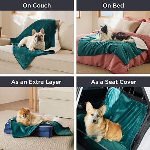 Waterproof Dog Blankets for Small Dogs Soft Cat Blanket Warm
