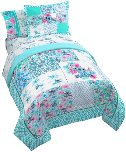 Disney Lilo and Stitch Full Size Comforter Set 7 Piece Bedding