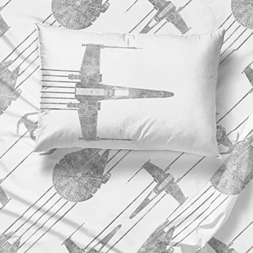 Star Wars Twin Comforter Set 5 Piece Soft Bedding for Boys