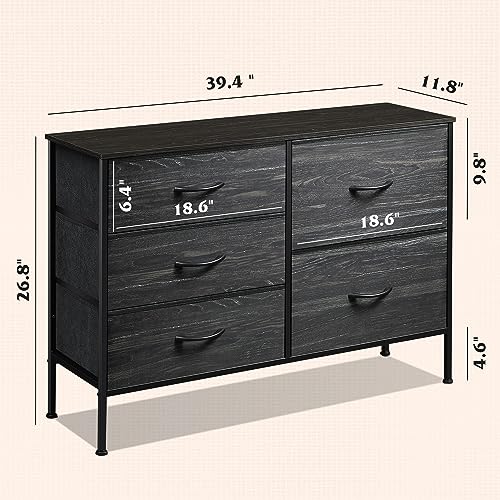 Black Dresser for Bedroom