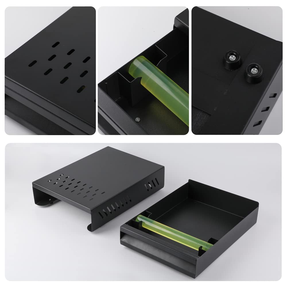 Espresso Knock Box Drawer Large Coffee Grounds Container Stainless Steel Coffee Knock Box Espresso Accessories Espresso Puck Knock Box Espresso Dump Bin Coffee Bar Accessories