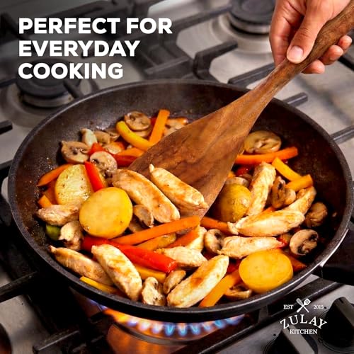 9 Piece Teak Wood Cooking Utensil Set (9 Count)