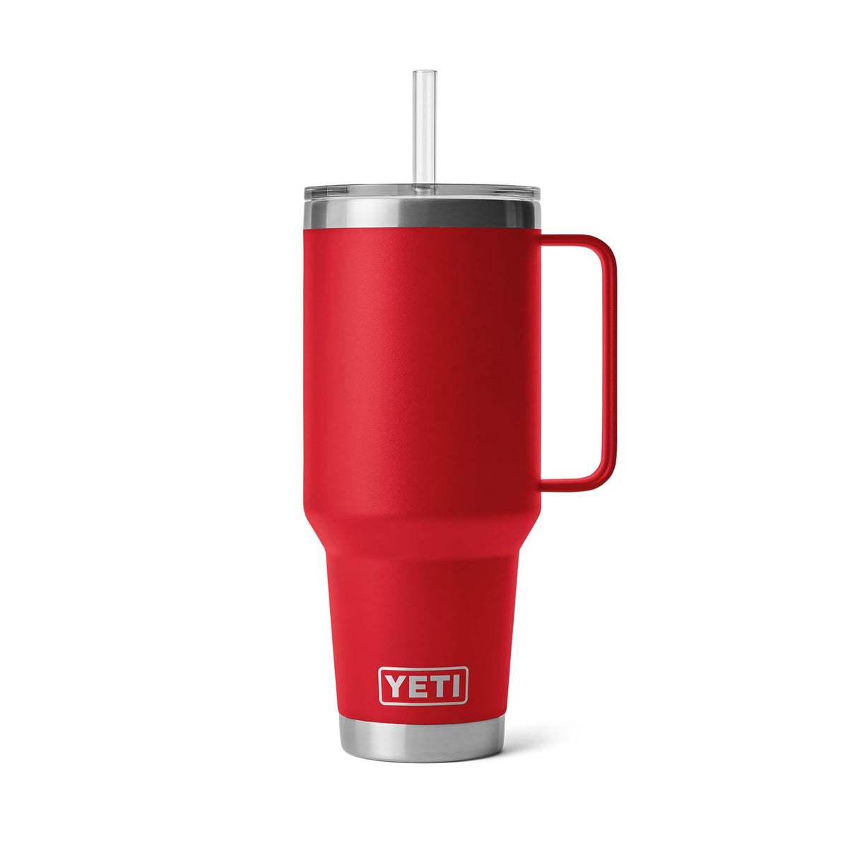 Rambler 42 Oz Straw Mug Rescue Red